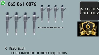 Ford Ranger 3.0 Diesel Injectors For Sale Or The Same Day Recon