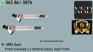 Ford Ranger 3.2 Diesel Injectors For Sale Or The Same Day Recon