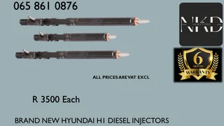 New Hyundai H1 Diesel Injectors For Sale Or The Same Day Recon