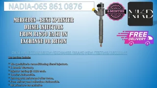 Mercedes Benz Sprinter Diesel Injectors For Sale On Exchange With 6 Months Warranty