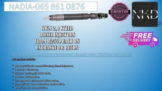 Gwm 2.0 Steed Diesel Injectors For Sale On Exchange Or To Recon With Warranty