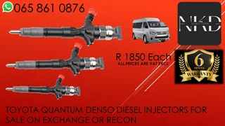 Toyota Quantum Diesel Injectors For Sale On Exchange Or To Recon