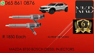 Mazda Bt50 Diesel Injectors For Sale On Exchnage Or To Recon With Warranty