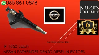 Nissan Pathfinder Diesel Injectors For Sale On Exchange Wih 6 Months Warranty