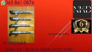 Gwm 2.8 Diesel Injectors For Sale On Exchange Or To Recon