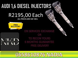 Audi 1.6 Diesel Injectors For Sale On Exchange
