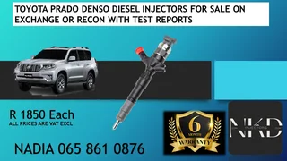 Toyota Prado Diesel Injectors For Sale On Exchange