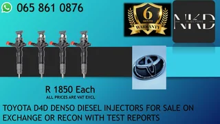 Toyota D4d Diesel Injectors For Sale On Exchange
