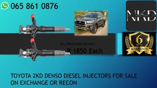 Toyota 2kd Diesel Injectors For Sale On Exchange