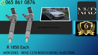 Mercedes C220 Diesel Injectors For Sale Or To Recon