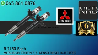 Mitsubishi Triton 3.2 Diesel Injectors For Sale On Exchange Or To Recon With Warranty