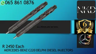 Mercedes C220 Diesel Injectors For Sale On Exchange Or To Recon With Warranty