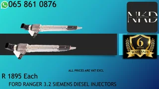 Ford Ranger 3.2 Diesel Injectors For Sale On Exchange With 6 Months Warranty