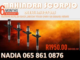 Mahindra Scorpio Diesel Injectors For Sale Or The Same Day Recon