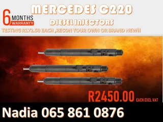 Mercedes C220 Diesel Injectors For Sale Or The Same Day Recon