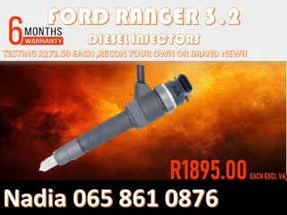 Ford Ranger 3.2 Diesel Injectors For Sale Or The Same Day Recon