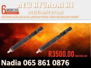 New Hyundai H1 Diesel Injectors For Sale Or The Same Day Recon
