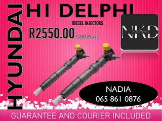 Hyundai H1 Diesel Injectors For Sale Or Same Day Recon