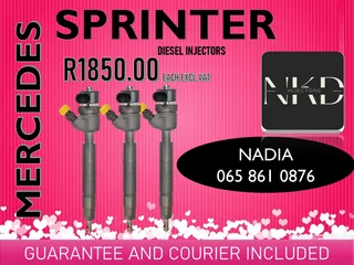 Mercedes Benz Sprinter Diesel Injectors For Sale Or The Same Day Recon