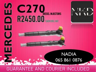 Mercedes C270 Diesel Injectors For Sale Or The Same Day Recon