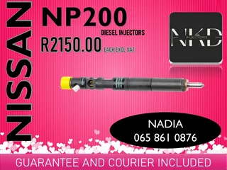 Nissan Np200 Diesel Injectors For Sale Or To Recon Same Day