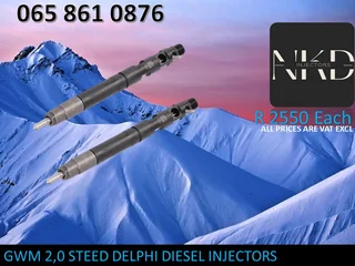 Gwm 2.0 Steed Diesel Injectors For Sale Or To Recon The Same Day