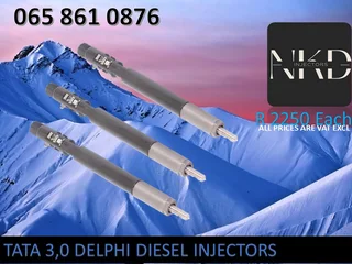 Tata 3.0 Diesel Injectors For Sale Or To Recon The Same Day