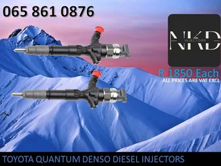Toyota Quantum Diesel Injectors For Sale Or To Recon The Same Day