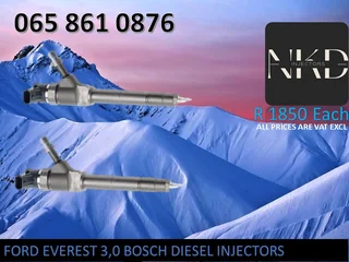 Ford Everest (3.0/bt50) Diesel Injectors For Sale Or To Recon The Same Day