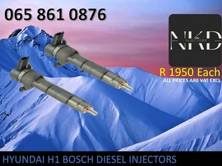 Hyundai H1 Diesel Injectors For Sale Or To Recon The Same Day