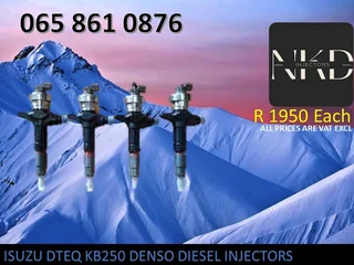 Isuzu Dteq Diesel Injectors For Sale Or To Recon The Same Day