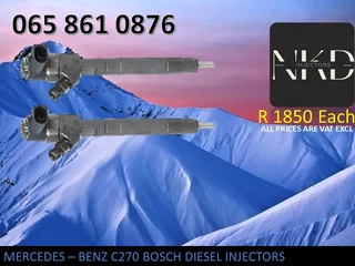 Mercedes C270 Diesel Injectors For Sale Or To Recon The Same Day