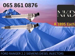 Ford Ranger 2.2 Diesel Injectors For Sale Or To Recon The Same Day