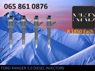 Ford Ranger 3.0 Diesel Injectors For Sale Or To Recon With Warranty