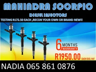 Mahindra Scorpio Diesel Injectors For Sale On Exchange With 6 Months Warranty