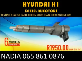 Hyundai H1 Diesel Injectors For Sale On Exchange
