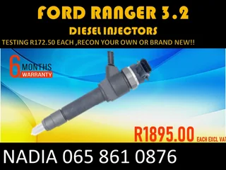 Ford Ranger 3.2 Diesel Injectors For Sale On Exchange With 6 Months Warranty