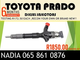 Toyota Prado Diesel Injectors For Sale On Exhange