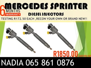 Mercedes Benz Sprinter Diesel Injectors For Sale On Exchange Or To Recon