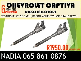 Chevrolet Captiva Diesel Injectors For Sale On Exchange