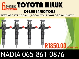 Toyota Hilux Diesel Injectors For Sale On Exchange
