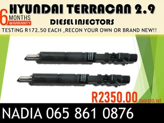 Hyundai Terrican 2.9 Diesel Injectors For Sale On Exchange