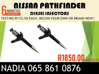 Nissan Pathfinder Diesel Injectors For Sale On Exchange With 6 Months Warranty