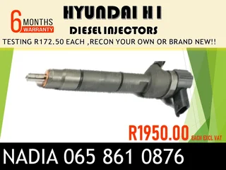 Hyundai H1 Diesel Injectors For Sale On Exchange