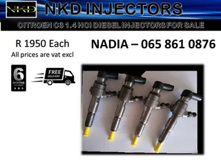 Citroen C3 1.4 Hdi Diesel Injectors For Sale On Exchange