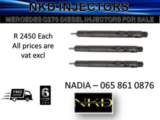 Mercedes C270 Diesel Injectors For Sale Or To Recon