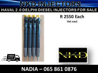 Haval 2.0 Delphi Diesel Injectors For Sale On Exchange Or To Recon With Warranty