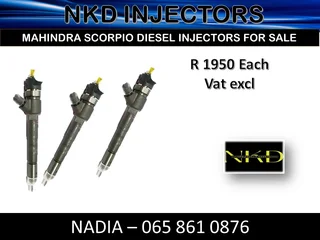Mahindra Scorpio Diesel Inejectors For Sale On Exchange Or To Recon
