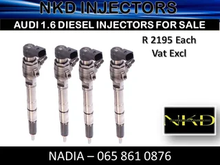 Audi 1.6 Diesel Injectors For Sale Or To Recon