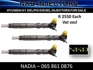 Hyundai H1 (delphi) Diesel Injectors For Sale On Exchange Or To Recon